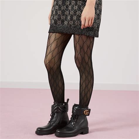 gucci black interlocking tights|gucci tights for men.